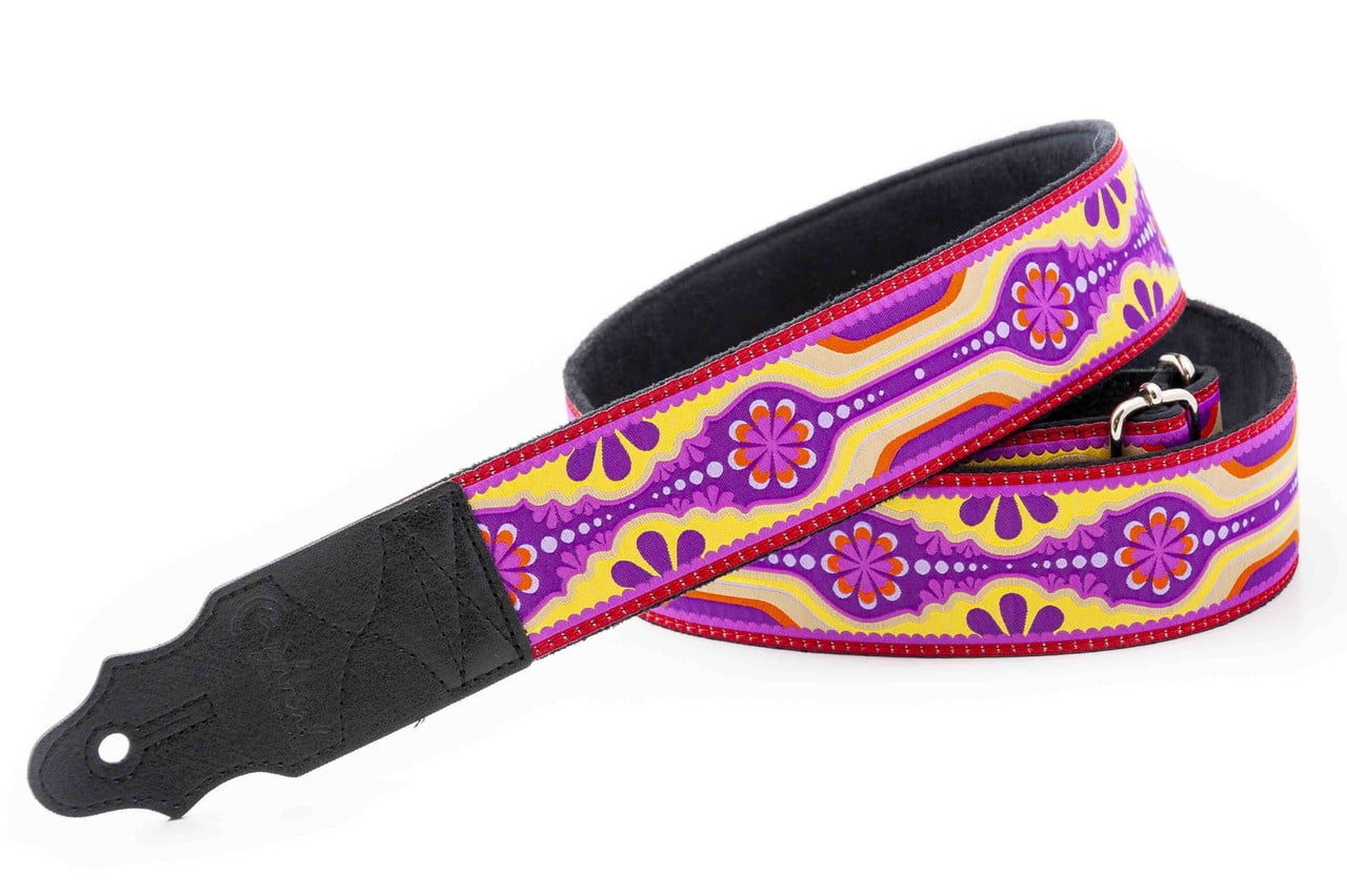 RightOn! Straps Standard Plus Laurel Guitar Strap Purple
