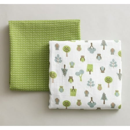 - DwellStudio 2 Pack Muslin Swaddles, Owls Multi (Discontinued Manufacturer)..., By Dwell Studio Ship from US