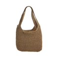 thumbnail image 3 of ibiyuan Purses For Women Crossbody Bag Solid Color Handwoven Large Capacity Beach Shoulder Tote Bag Lightweight Daily Carryall Mom Birthday Gifts, 3 of 5