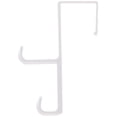 thumbnail image 4 of InterDesign Over-the-Door Double Hook White 16101 Pack Of 6, 4 of 6