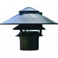 thumbnail image 2 of Dabmar Lighting LV104-B Cast Aluminum Three Tier Pagoda Light with 3 In. Base- Black, 2 of 3