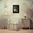 thumbnail image 4 of Blanchard, Henri Pierre Leon 14x18 Black Modern Framed Museum Art Print Titled - First Mass in America, 4 of 5