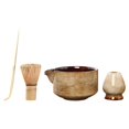 thumbnail image 4 of Conjunto de para la preparación de matcha con batidor y tazón Blanco, 4 of 7