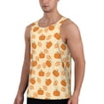 thumbnail image 2 of Rateoe Autumn Leaves And Pumpkins Pattern Sleeveless Gym Shirt Muscle Tee Breathable Workout Shirt Slim-Fit Tank Quick Dry Fit Muscle Tank Top Bodybuilding Sleeveless T Shirt-3X-Large, 2 of 7