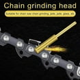 thumbnail image 3 of 8Pcs High Hardness Diamond Chainsaw Sharpener-Stone File,Diamond Sharpening Wheels Chainsaw File(5/32 Inch, 4.0mm),8 * Burr grinding stone file 5/32 inch,Gold, 3 of 7