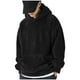 thumbnail image 2 of Dolkfu Sudadera Sherpa para hombres, sudadera cómoda y suelta con bolsillo, camisetas de manga larga para hombres en invierno. S, 2 of 8