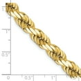 thumbnail image 2 of Beautiful 14k 8mm D/C Rope Chain, 2 of 2