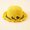 Yellow, variant on SDJMa Toddler Kids Summer Weave Bucket Hat Outdoor Flowers Children Ruffle Sun Hat
