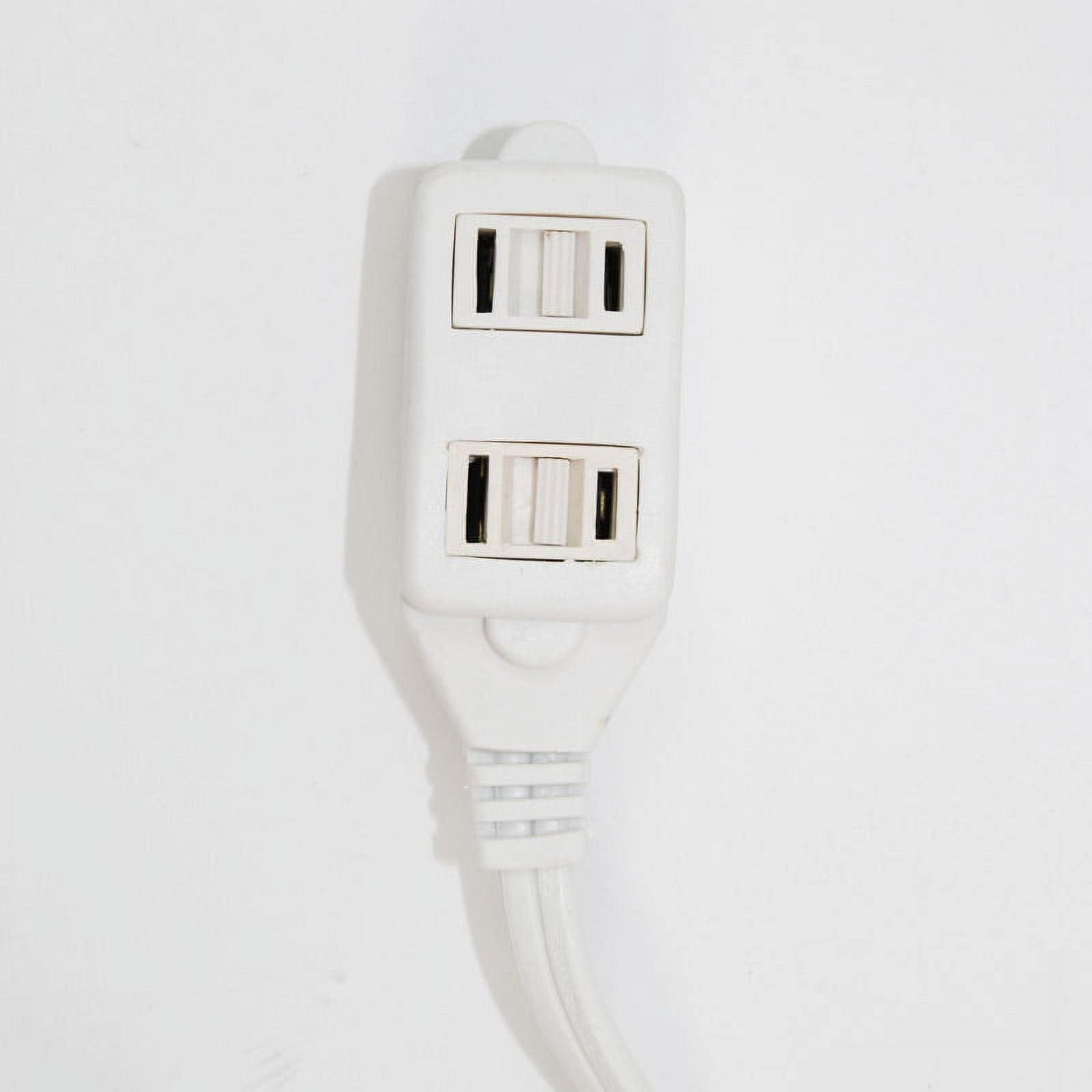 SUNLITE Household 20 foot Extension Cord White