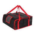 thumbnail image 4 of Bolsa calentadora de pizza profesional portátil con aislamiento térmico para entrega de alimentos fríos y calientes, ideal para catering al 45x45x21cm, 4 of 8