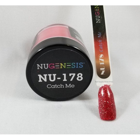 NUGENESIS Nail Color Dip Dipping Powder 1.5oz/jar - NU178 CATCH ME