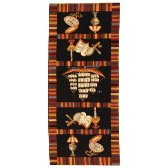 Safavieh Chelsea Tayler Nautical Area Rug, Black, 5'3" x 8'3"