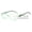 Green, variant on V.W.E. Women Leopard Print Translucent Progressive Reading Glasses - Clear Zero Power On Top Reader - AR +1.75