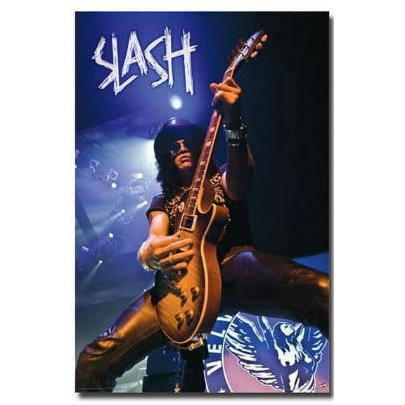 Slash Poster Live On Stage New 24x36