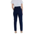 thumbnail image 4 of Pantalón De Vestir Color Azul Marino Con Bolsas Para Mujer, 4 of 5