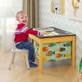 thumbnail image 4 of Costway 3-in-1 Kids Activity Table with Foldable Water Bin Large Capacity Storage Bag, 4 of 10