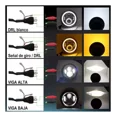 thumbnail image 3 of Redondo Ojo Ángel Wrangler Jeep Vocho Jk Par 7'' Faro H4 Led, 3 of 8