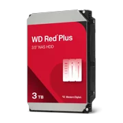 Western Digital WD Red Plus 3TB NAS Storage, 3.5" Internal Hard Drive, 5400 RPM, 256MB Cache - WD30EFPX