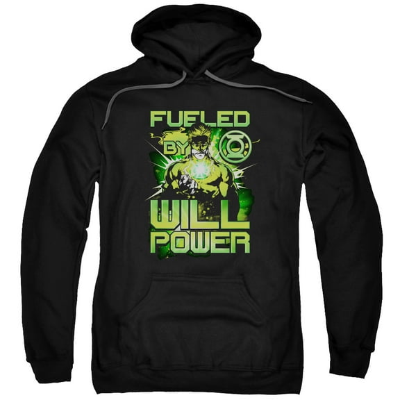 Green Lantern Fueled Mens Pullover Hoodie