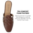 thumbnail image 4 of Journee Collection Womens Jazybell Tru Comfort Foam Slip On Mules Flats, 4 of 6