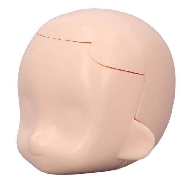Cabeza de muñeca en blanco para muñeca articulada de bola 1/12, maquillaje artesanal, exquisita cabeza de muñeca de cemento de plástico extraíble