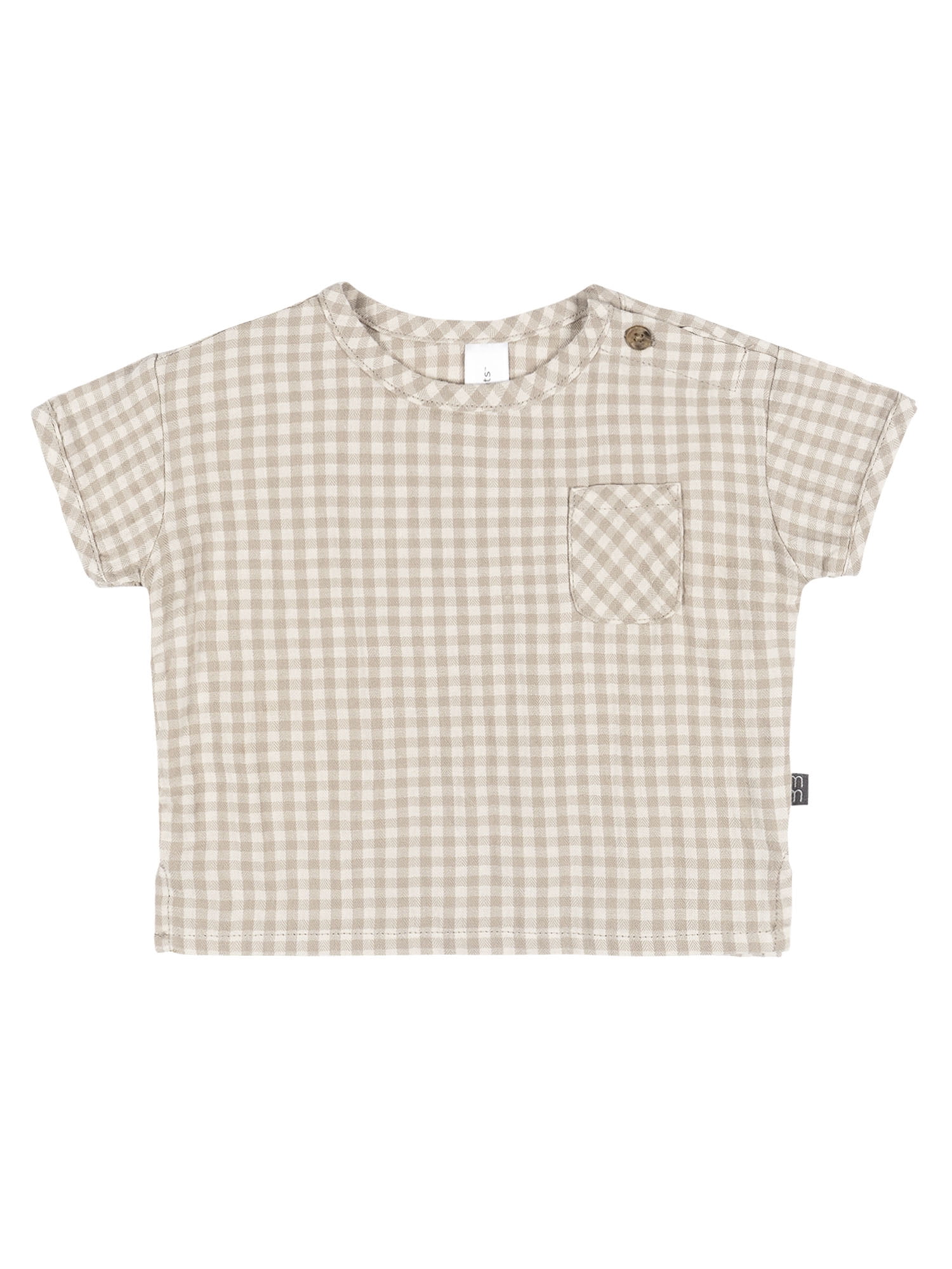 Modern Moments by Gerber Baby Boy Button Top and Pant Set, 2-Piece, Sizes 0/3 Months - 24 Months