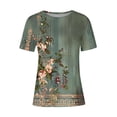 thumbnail image 4 of Cute Crop Tops for Women Sexy Lace Blouses for Women Dressy Casual Sexy Plus Size Shirts for Women 3X, 4 of 4