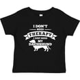 thumbnail image 3 of Inktastic No Therapy Dachshund Boys or Girls Toddler T-Shirt, 3 of 5