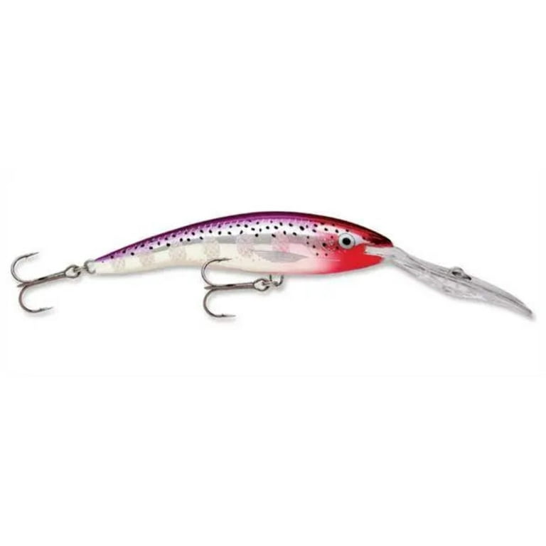 Rapala Deep Tail Dancer 11 Crankbait Purple Clown Flash - Walmart.com
