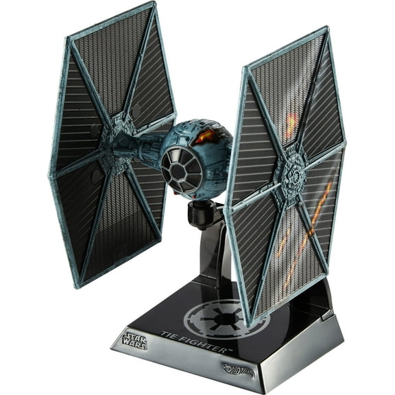 2023 Hot Wheels Star Wars Diecast Ship #2 TIE FIGHTER BLUE CHASE