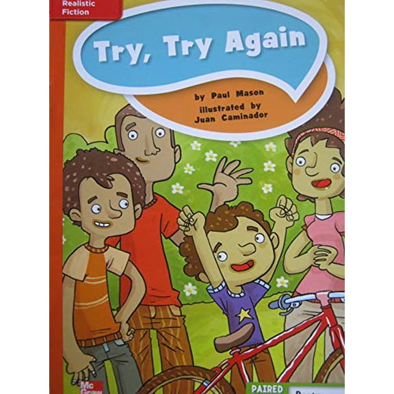 Pre-Owned Reading Wonders Leveled Reader Try, Try Again: Approaching Unit 4 Week 5 Grade 4 (Spiral-bound) 0021191220 9780021191222