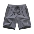 thumbnail image 4 of Birdeem Mens Shorts Mens Summer Casual and Comfortable Drawstring Pocket Elastic Waist Shorts, 4 of 12