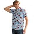 thumbnail image 1 of Coors Light Bottles In Ice Button Down Performance Shirt-Small, 1 of 3