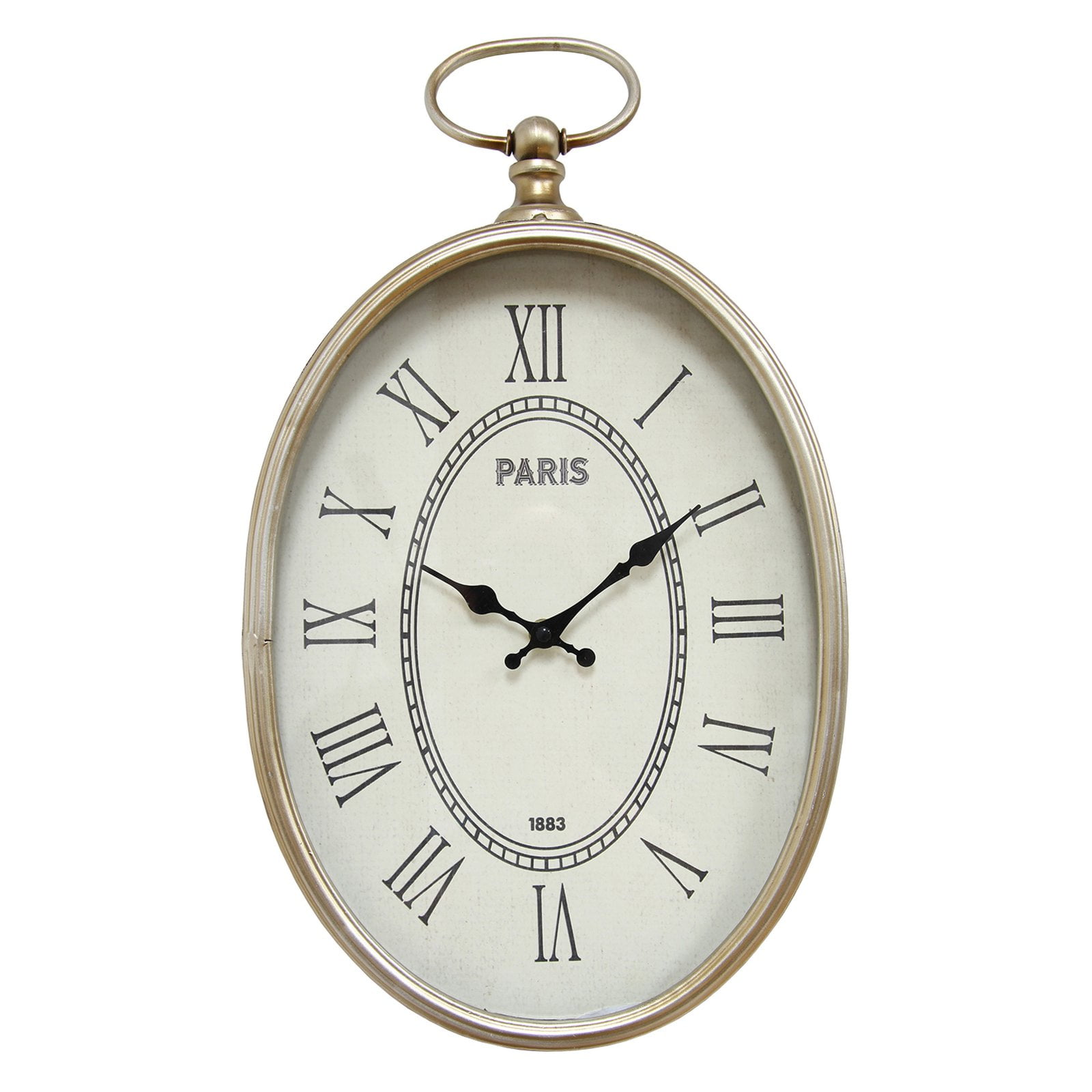 Stratton Home Decor Elegant Wall Clock