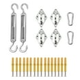 thumbnail image 1 of Abody Shade Sail Hardware Kit for Rectangle Sun Shade Sails Stainless Steel Hardware Accessories for Shade Sail Installation, 1 of 7
