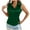Green, variant on Womens Silk Satin Sleeveless Button down Shirts Collared V Neck Tank Tops Business Casual Blouses for Work Office Summer Tees