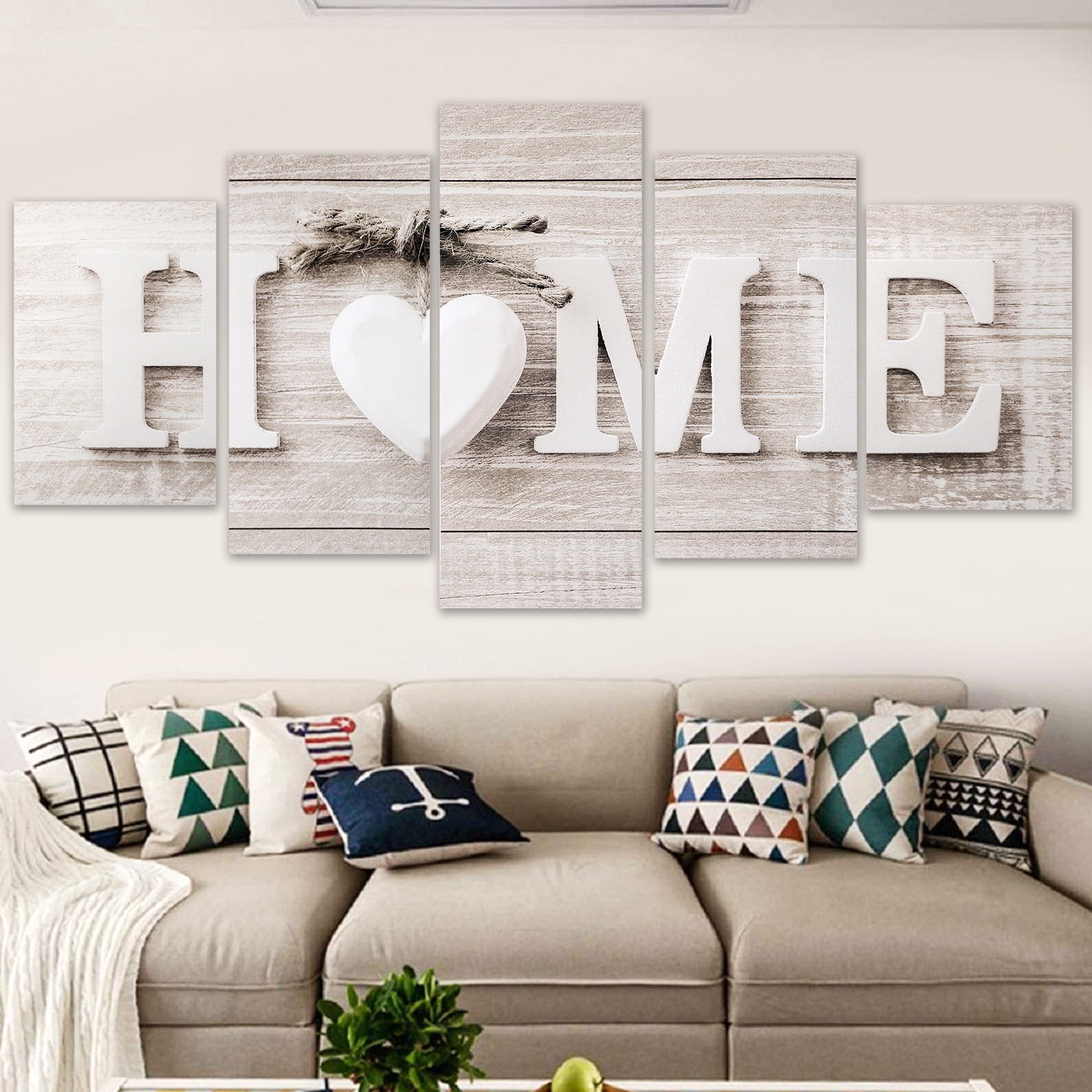 home decor home sweet home sign wall art above couch sign family room sign living room signs framed wood signs established date sign