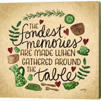 Great Art Now Kitchen Memories II (Fondest memories) by Noonday Design Canvas Wall Art
