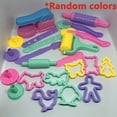 thumbnail image 5 of Kids' Play Dough Tool Set - 22pcs Plastic Craft Kit with Animal Cutters, Assorted Colors, 5 of 5