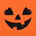 thumbnail image 5 of Baby Girl Halloween Outfit 4-Piece Pumpkin Set – Jack-O’-Lantern Bodysuit, Striped Pants, Tutu Skirt & Headband (3 months), 5 of 7