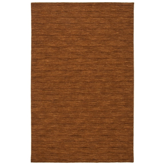 SAFAVIEH Kilim Patrick Solid Area Rug, Brown, 4' x 6'