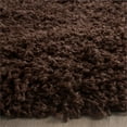 thumbnail image 6 of SAFAVIEH Laguna Neven Plush Solid Shag Area Rug, Brown, 8' x 10', 6 of 8