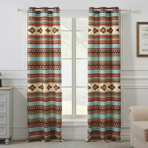 Red Rock Clay Window Panel Pair