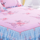 thumbnail image 2 of Decoración elegante para adultos/habitaciones de los niños, incluye faldón de cama y cubrecama de microfibra con volantes, 2 of 7