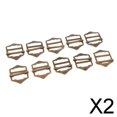 thumbnail image 1 of 2 X 10 Piezas Hebillas Deslizantes de Metal, Hebilla de Ajuste de Correa para Correas, Accesorios para Bolsos , 2 piezas, 1 of 6
