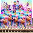 thumbnail image 2 of My Little Pony Party Favor Bags Goodie Treat Candy Supplies Decorations Birthday Cake Topper Backdrop Banner, 2 of 7