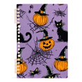 thumbnail image 7 of FORMRS 1-Subject Spiral Notebook 8" x 5" College Ruled 60 Refillable Sheet A5 Hard Cover, 2 Pack, Halloween Pumpkin, 7 of 7