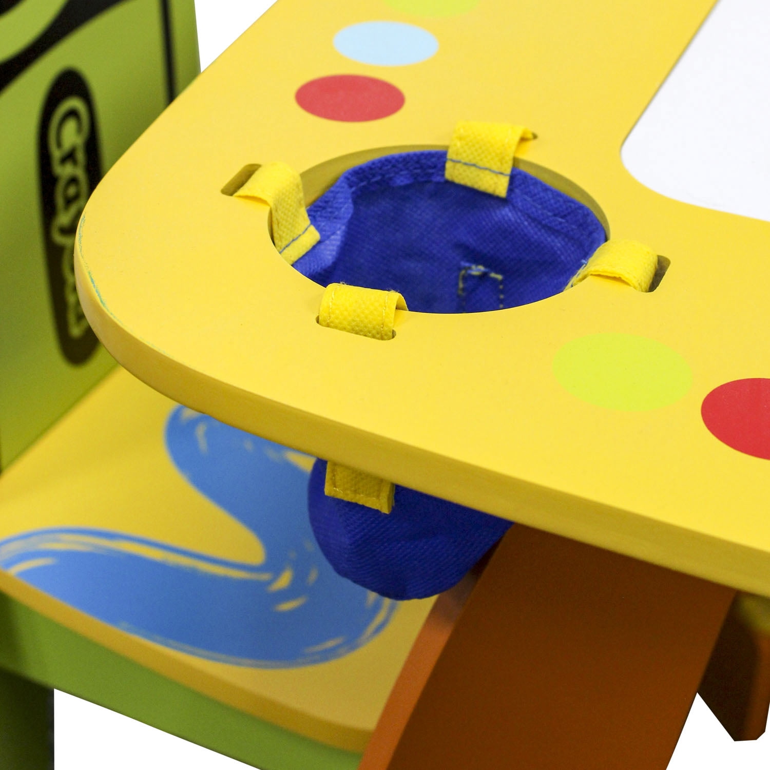 Grow'n Up Crayola Kids Wooden Multi-Color Activity Table and Chair Set for Ages 3 to 8