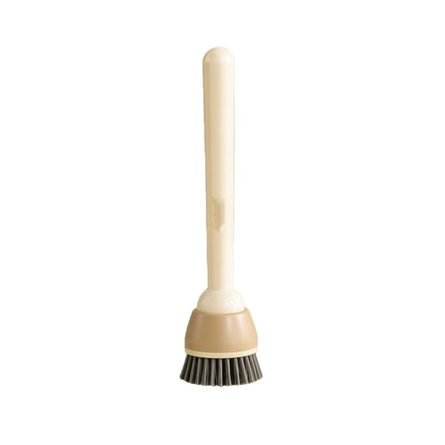 zhangmingg Brosse Récurante de Cuisine à Long Manche pour le Nettoyage des Aliments Tenaces en Graisse avec Conception à Angle Ajustable