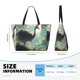 thumbnail image 4 of Fotbe Majestic Ostrich In Forest Bolsa de Viaje para Playa - Resistente al Agua, Bolsa Tote de Gran Capacidad y Ligera con 7 Bolsillos para Mujeres y Hombres, 4 of 7